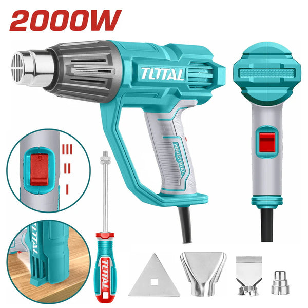 ელექტრო ფენი TOTAL TB20078 (2000 W, 3 რეჟიმი)