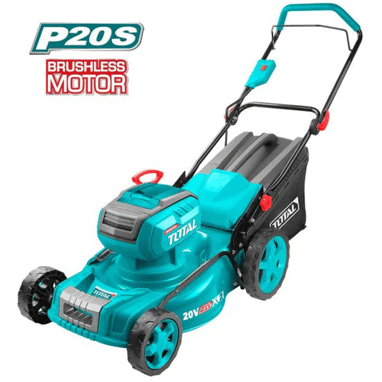 გაზონის საკრეჭი მანქანა ელექტრო ძრავზე TOTAL TLMLI20185 (460 მმ) - ელემენტების გარეშე